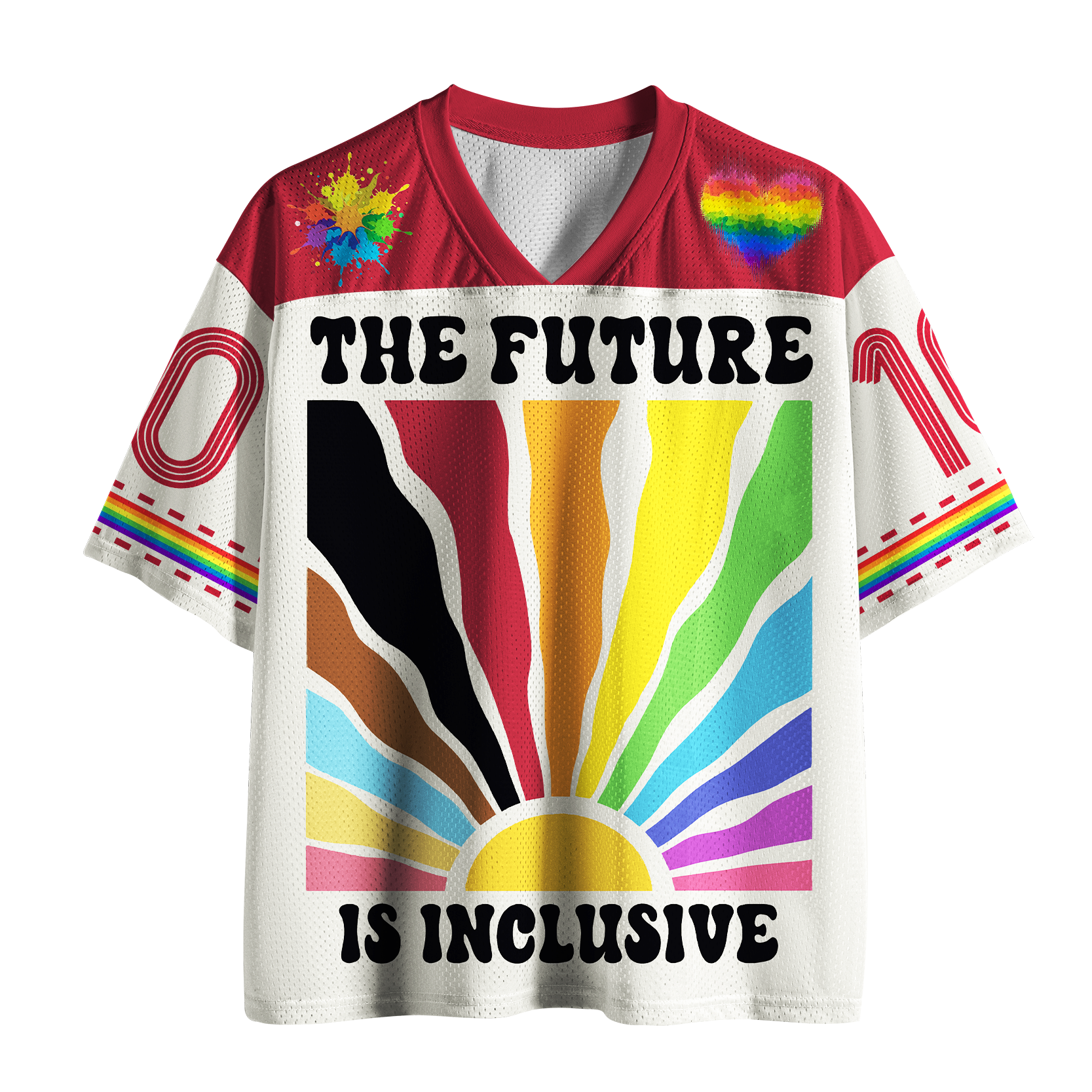 Tokyo-Tiger The"Unity Rays" Mesh Jersey