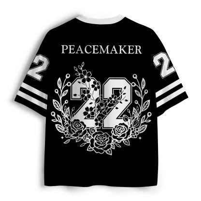 Tokyo-Tiger Katana&Bloom Aesthetic Mesh Jersey