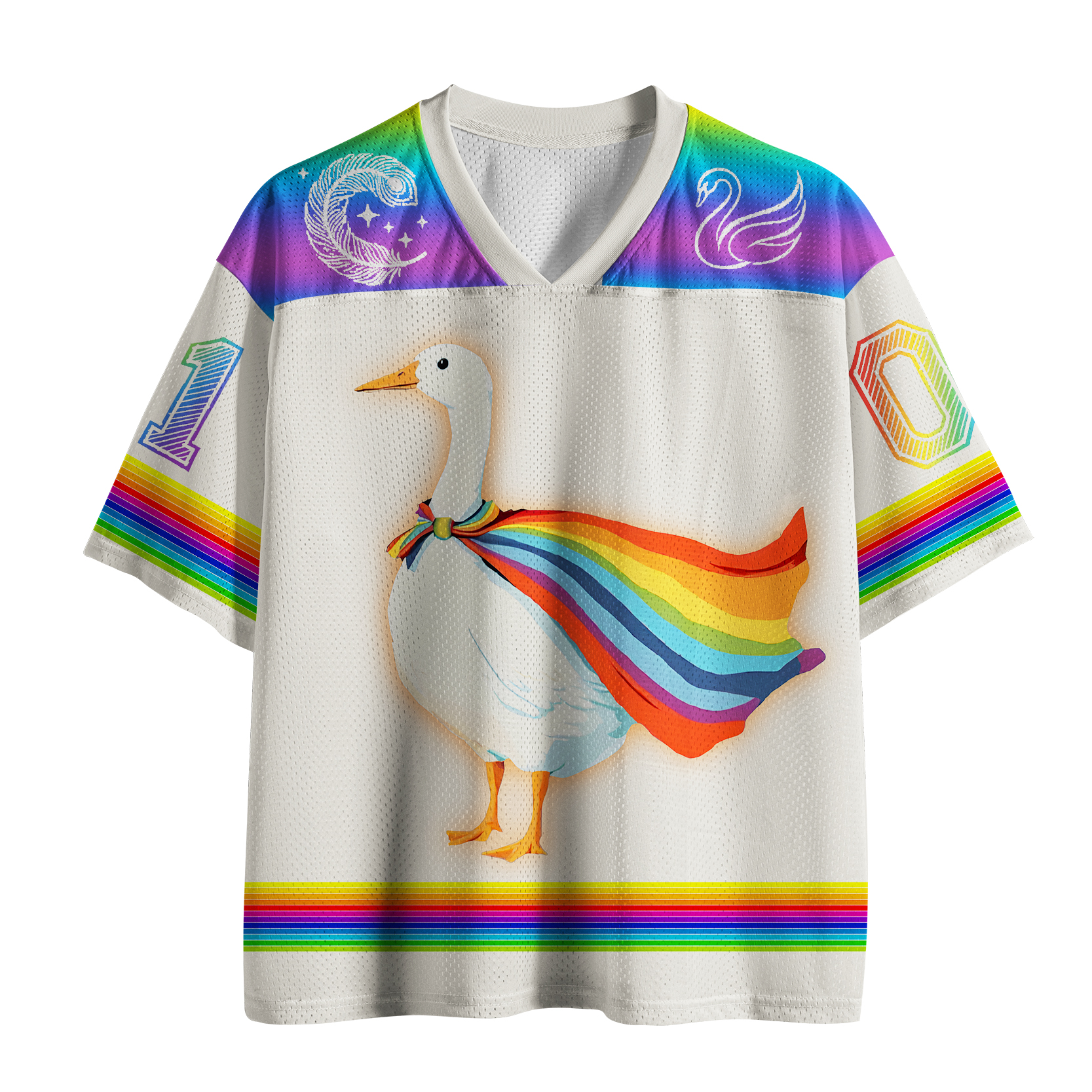 Tokyo-Tiger Proud Goose Mesh Jersey