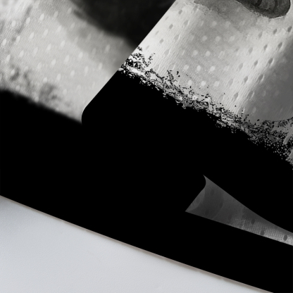 Tokyo-Tiger Auspicious Fluffy Black Cat Ink Painting Mesh Jersey