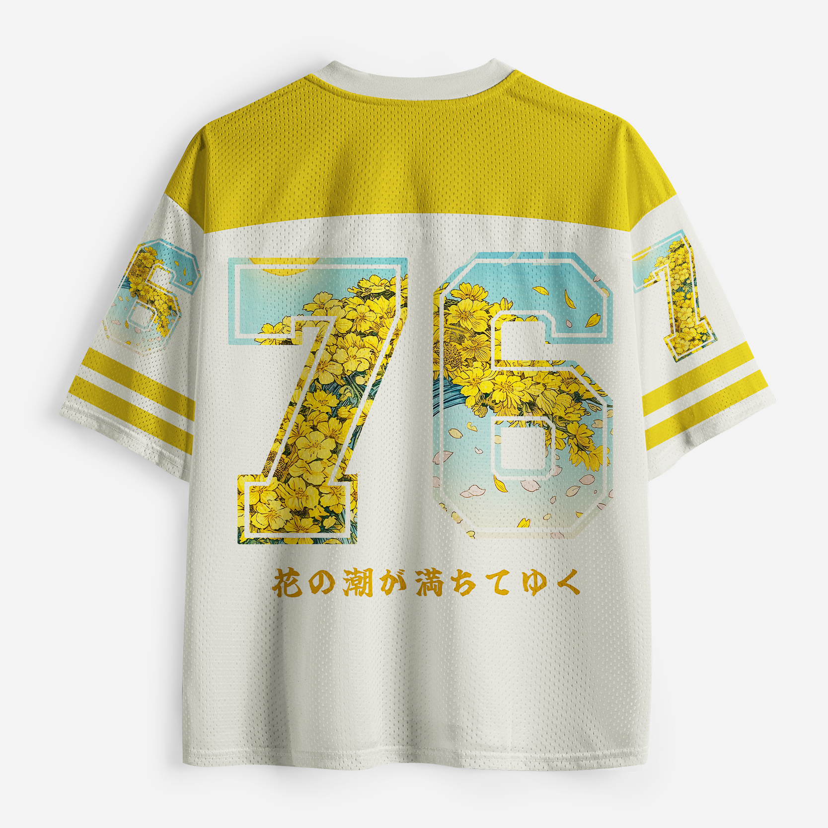 Tokyo-Tiger Golden Petal Wave Dream Mesh Jersey