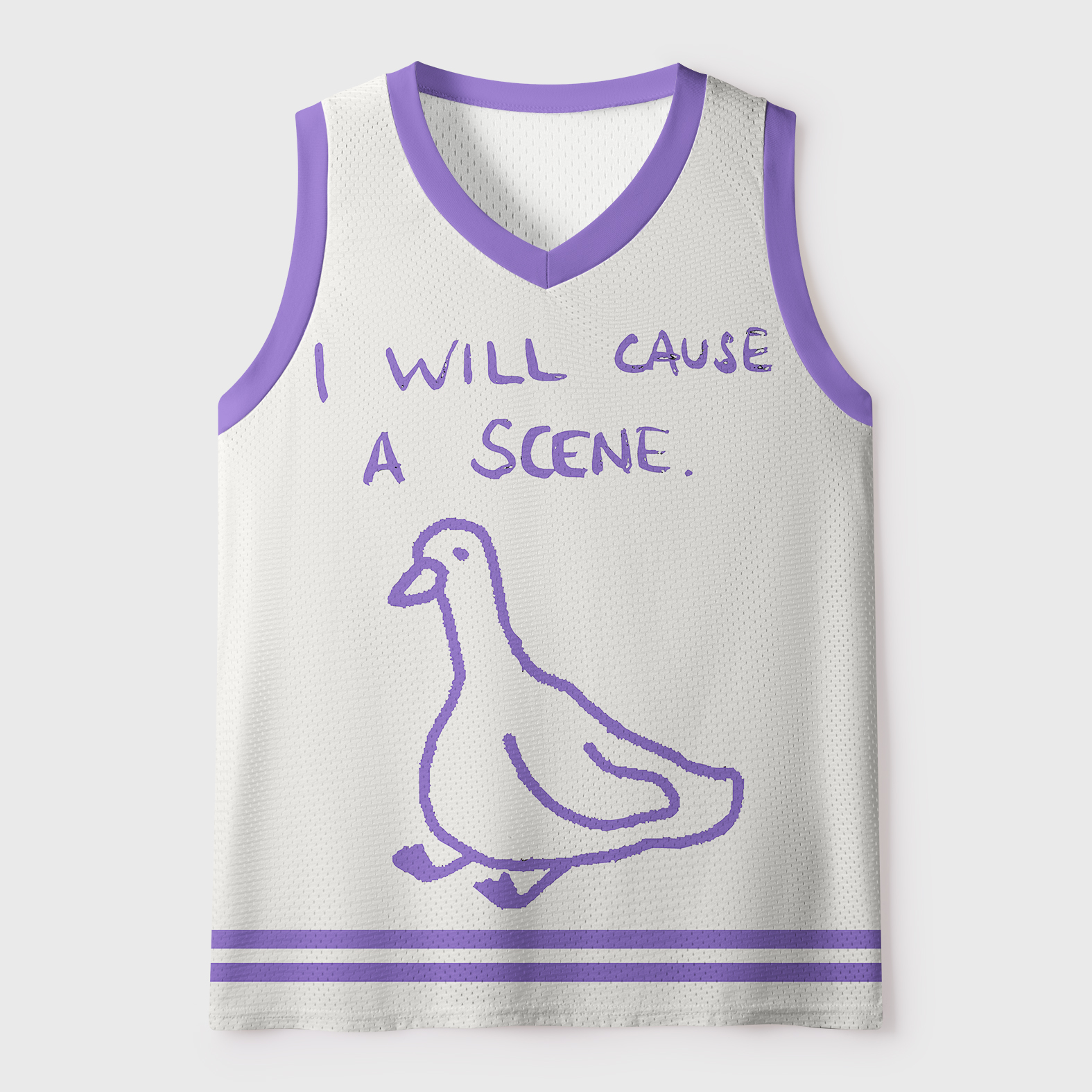 Tokyo-Tiger Stupid Goose Funny Japan Retro Mesh Tank Top