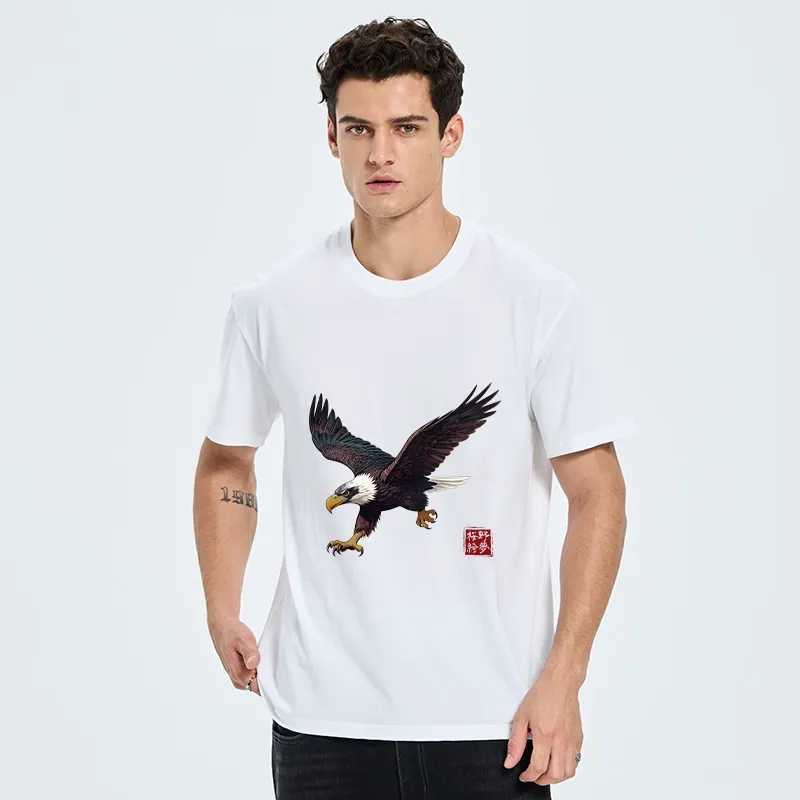 Tokyo-Tiger Majestic Eagle In Flight Classic T-Shirt