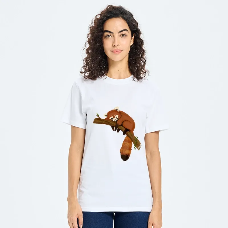 Tokyo-Tiger Cute Red Panda Sleepy Time Classic T-Shirt