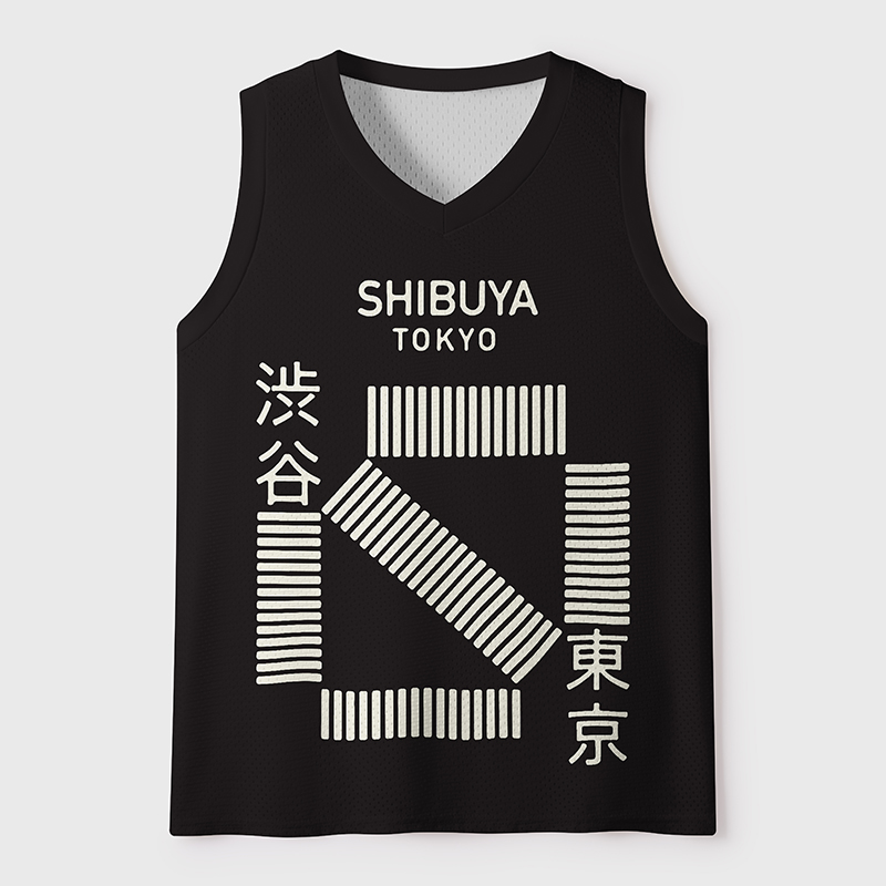 Tokyo-Tiger Trip To Tokyo Mesh Tank Top