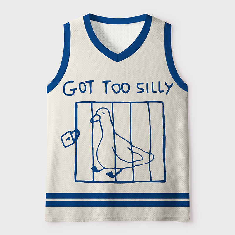 Tokyo-Tiger Got Too Silly Goose Mesh Tank Top