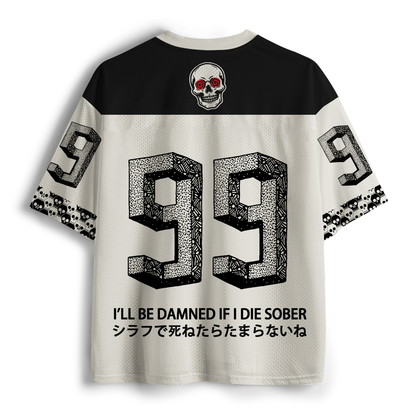 Tokyo-Tiger I'll Be Danned If I Die Sober Mesh Jersey
