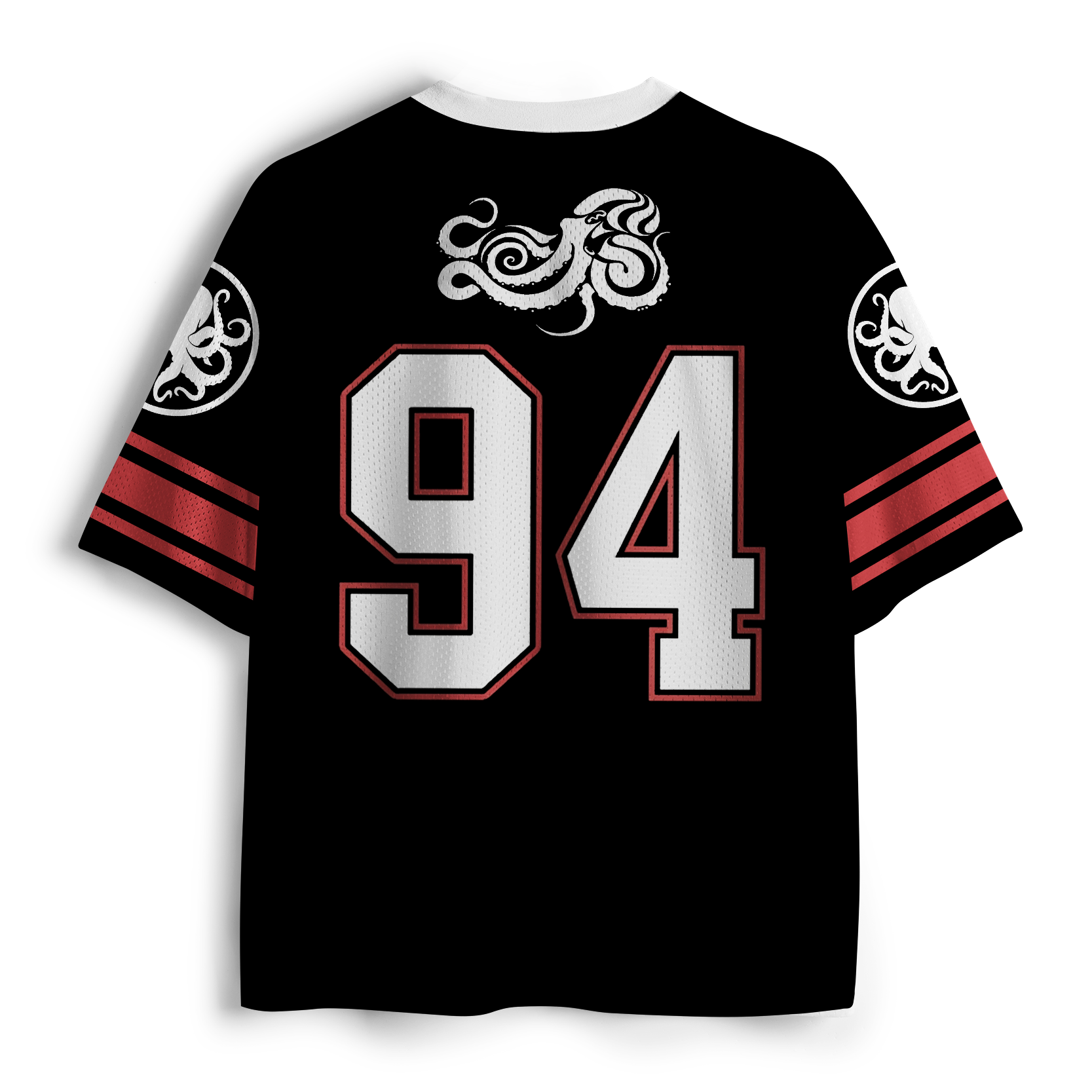 Tokyo-Tiger Japanese Octopus Sake Mesh Jersey
