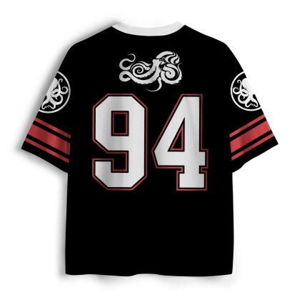 Tokyo-Tiger Japanese Octopus Sake Mesh Jersey