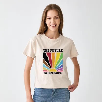 Tokyo-Tiger Pride Future Is Inclusive Women's Washed T-shirt