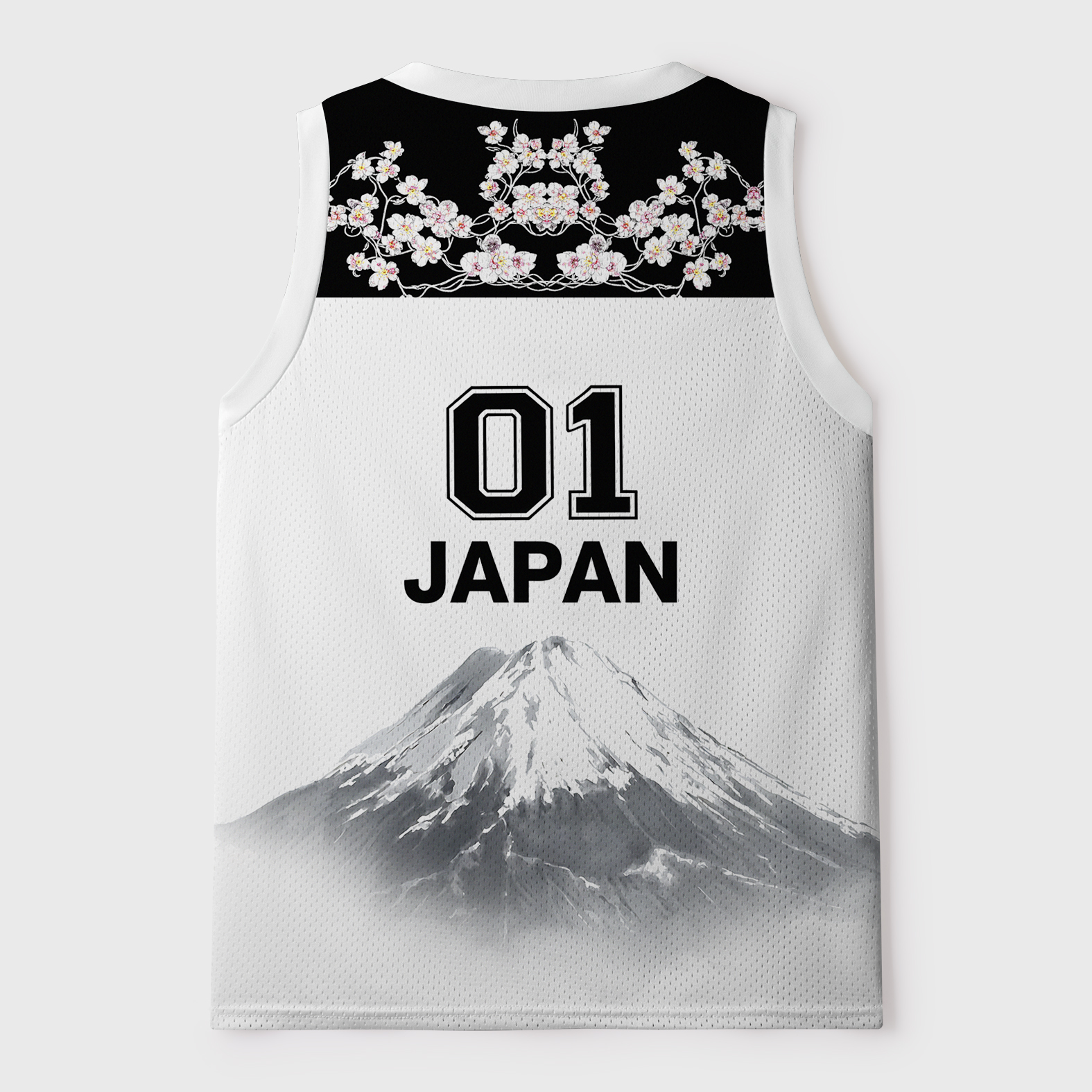 Tokyo-Tiger Invincible Japanese Kanji Mesh Tank Top