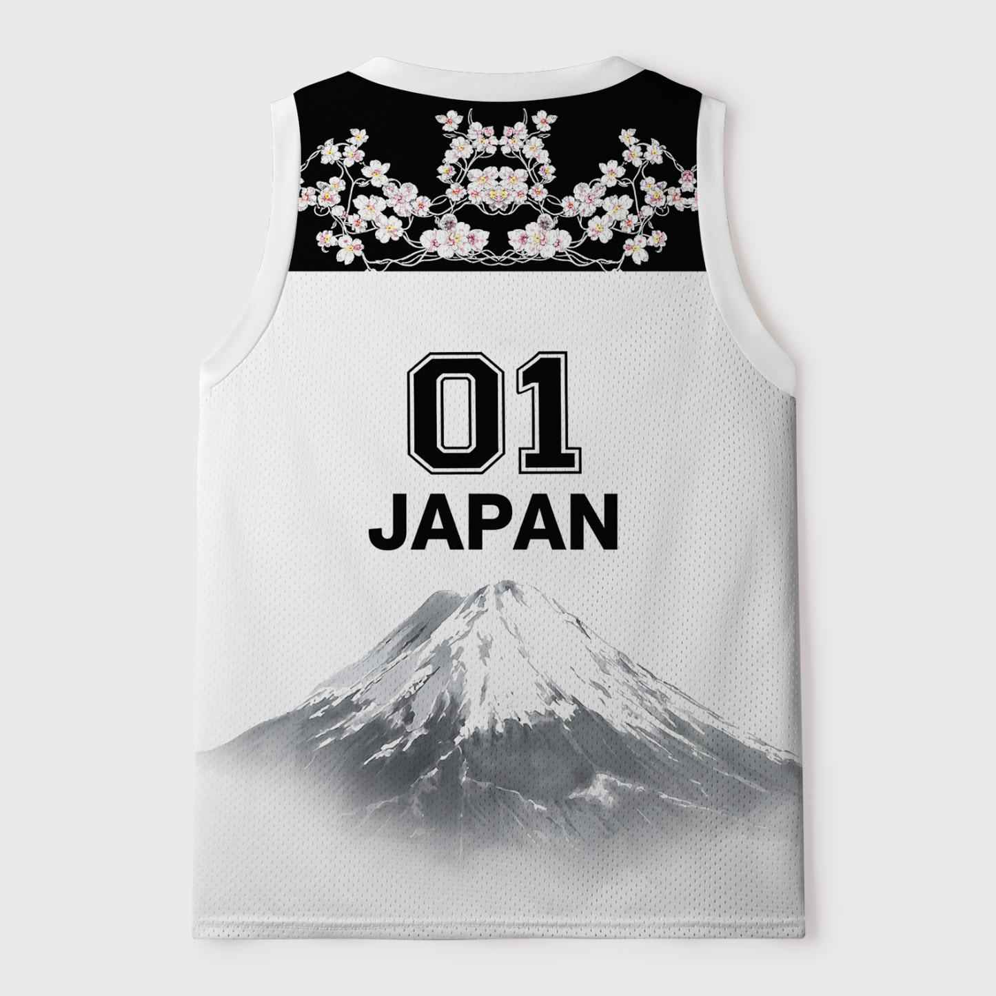 Tokyo-Tiger Invincible Japanese Kanji Mesh Tank Top