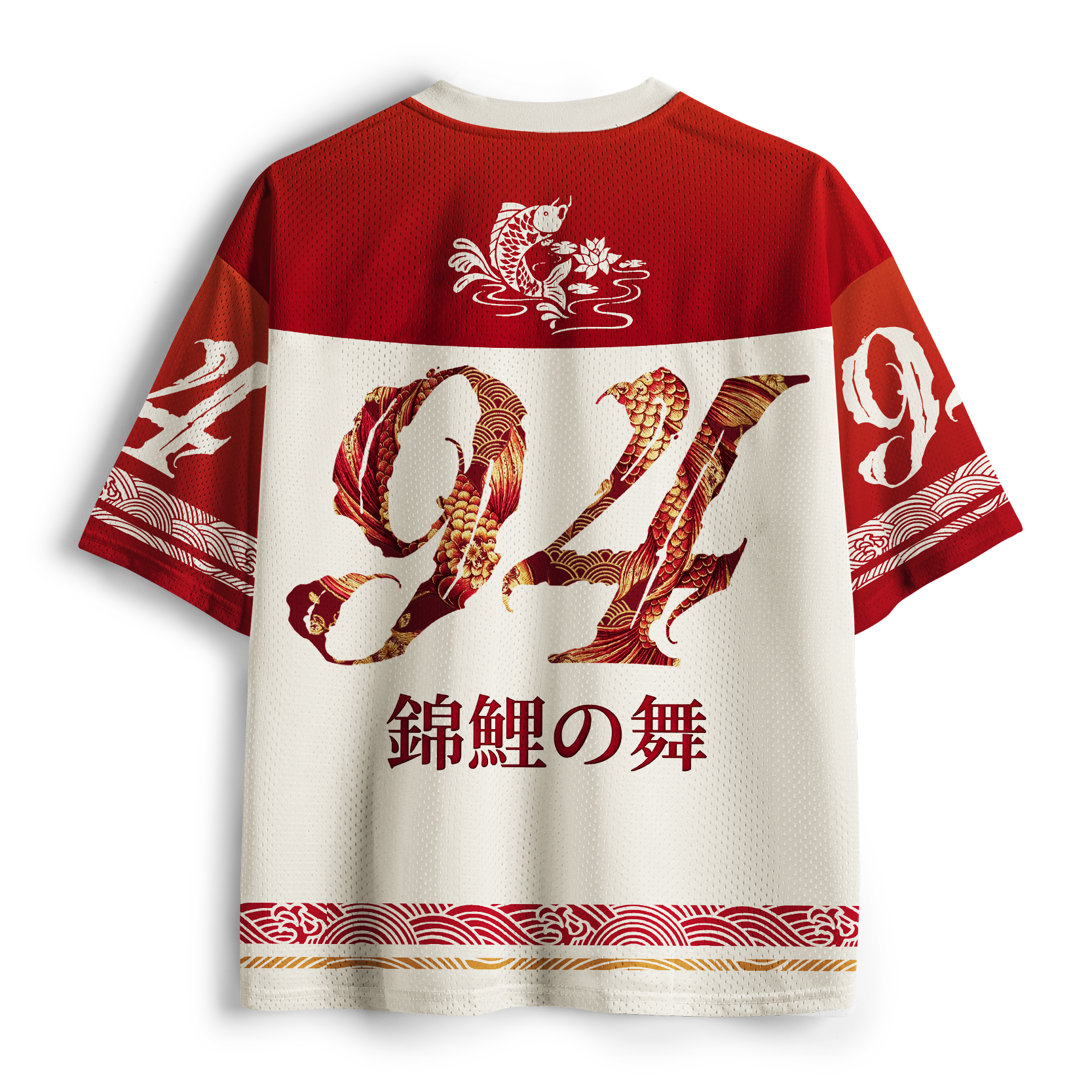 Tokyo-Tiger Eternal Flow Koi Mesh Jersey
