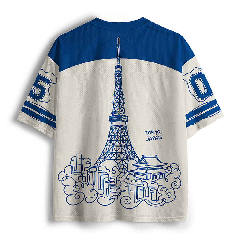 Tokyo-Tiger Tokyo Line Mesh Jersey