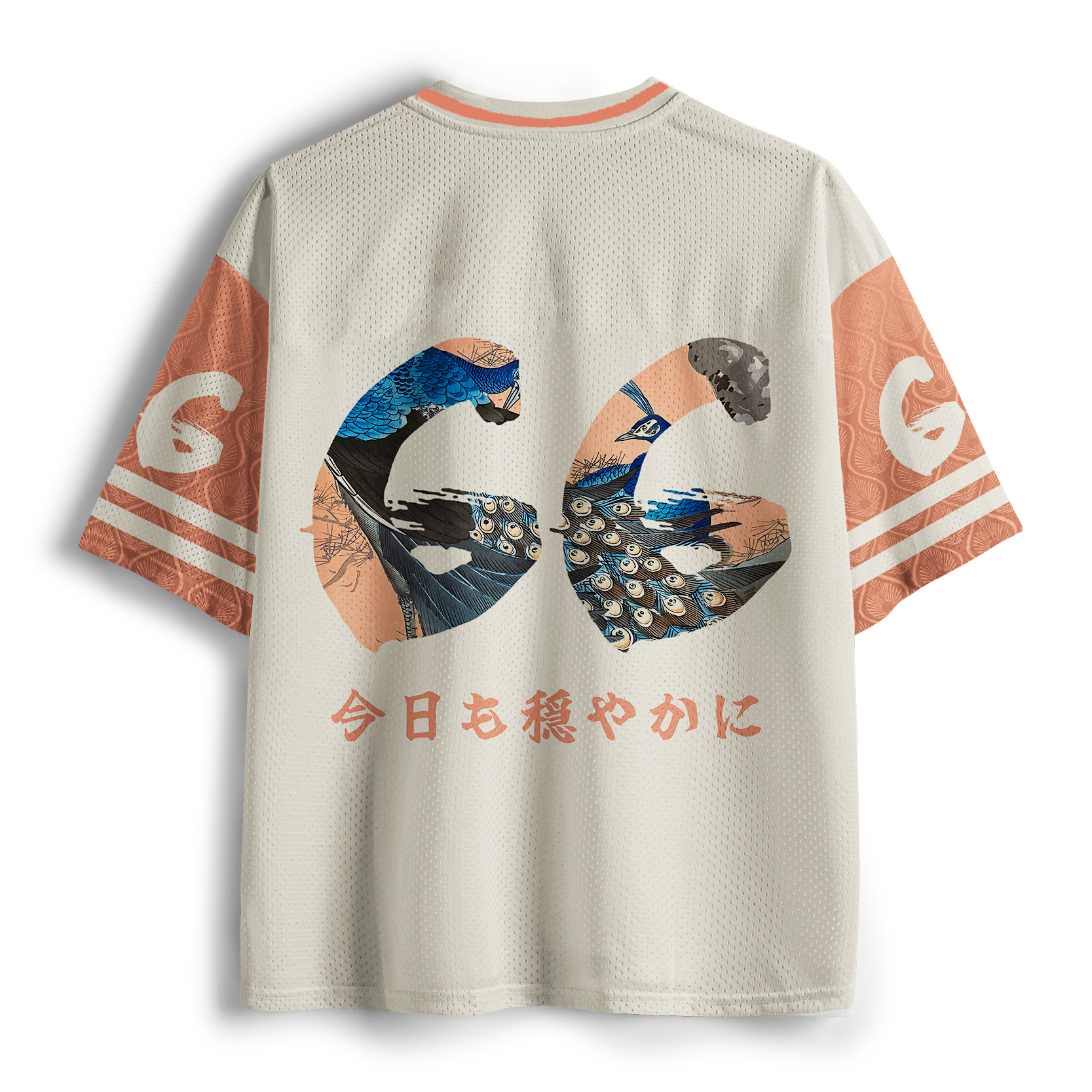 Tokyo-Tiger Noble Peacock Mesh Jersey
