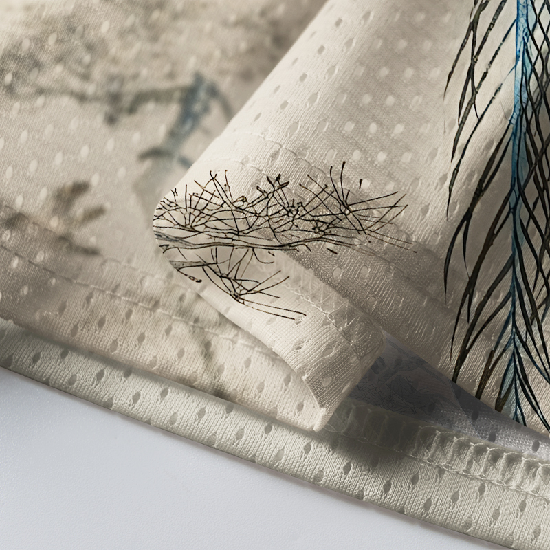 Tokyo-Tiger Noble Peacock Mesh Jersey