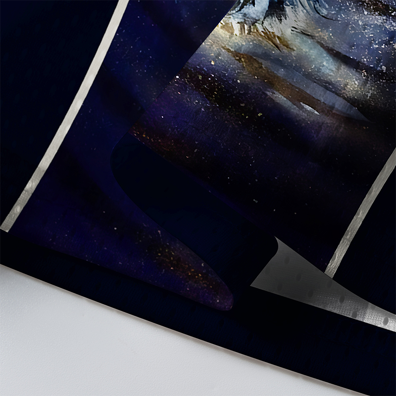 Tokyo-Tiger Tiger In The Water Lilies Mesh Jersey