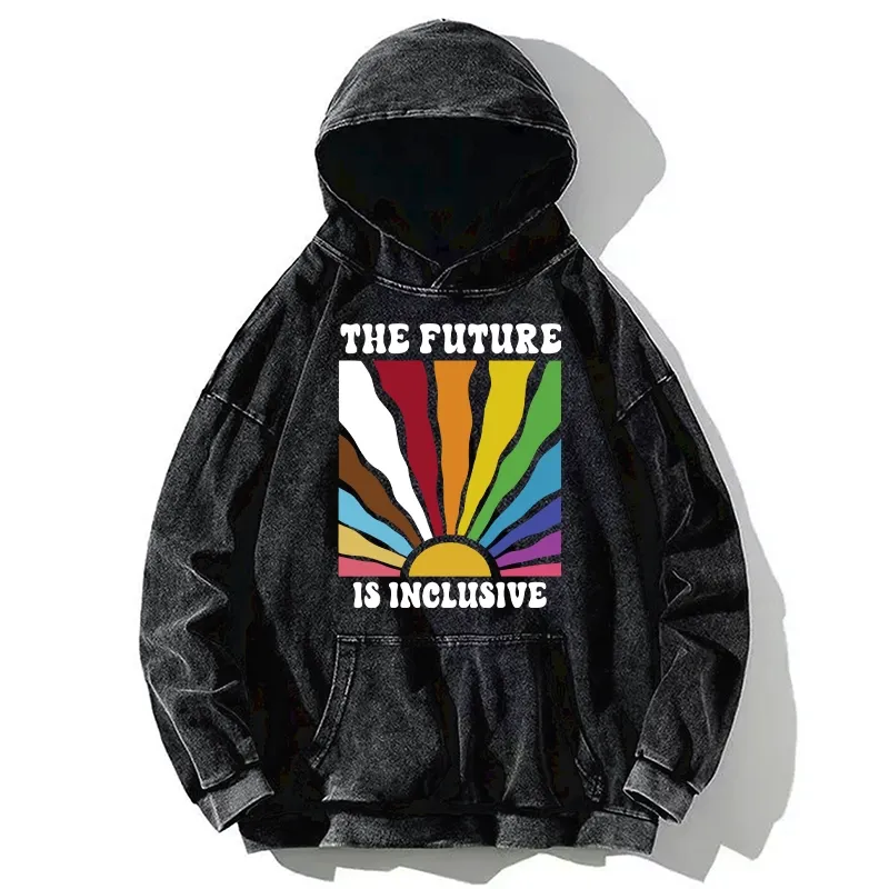 Tokyo-Tiger Pride Future Is Inclusive Washed Hoodie