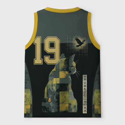 Tokyo-Tiger The Cat And The Crow Are Planning To Rule The World Mesh Tank Top