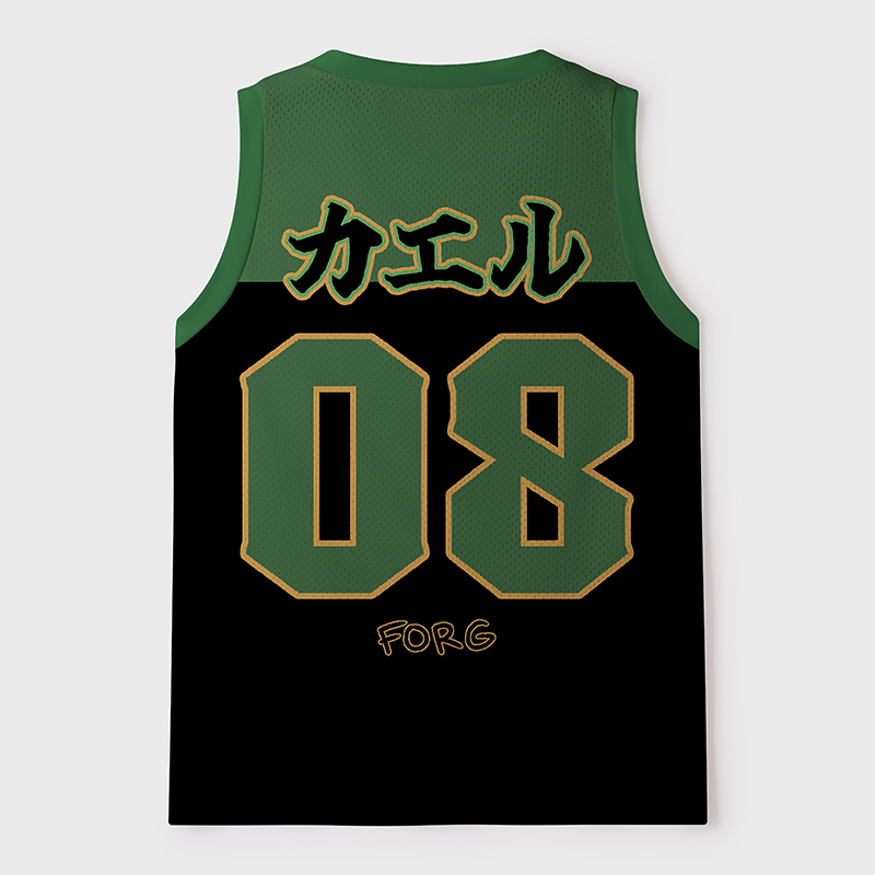 Tokyo-Tiger Funny Forg Japan Mesh Tank Top