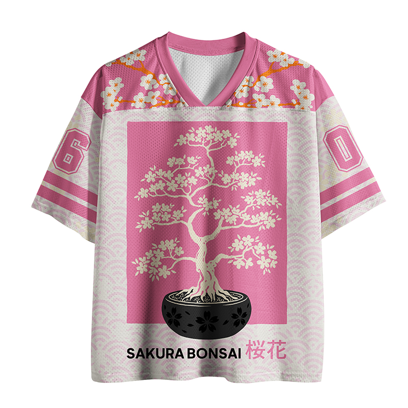 Tokyo-Tiger Sakura Bonsai Mesh Jersey