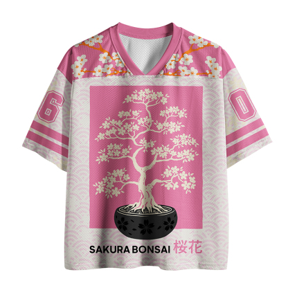 Tokyo-Tiger Sakura Bonsai Mesh Jersey