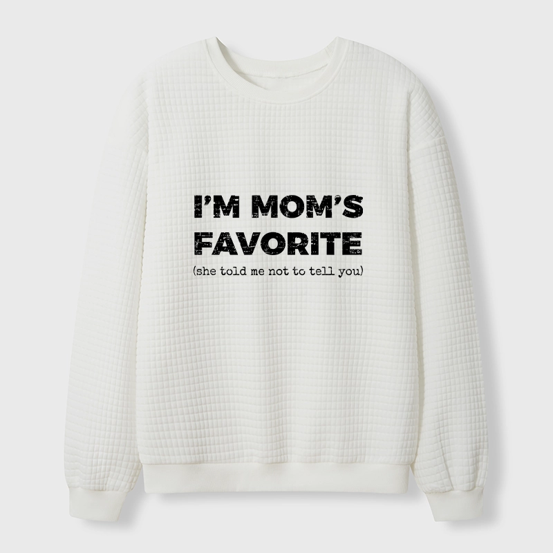 Tokyo-Tiger Mother's Day Jokes Waffle Sweatshirt