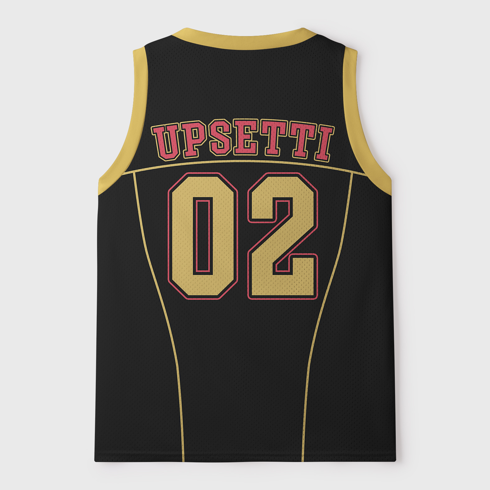 Tokyo-Tiger More Spaghetti Less Upsetti Goose Mesh Tank Top