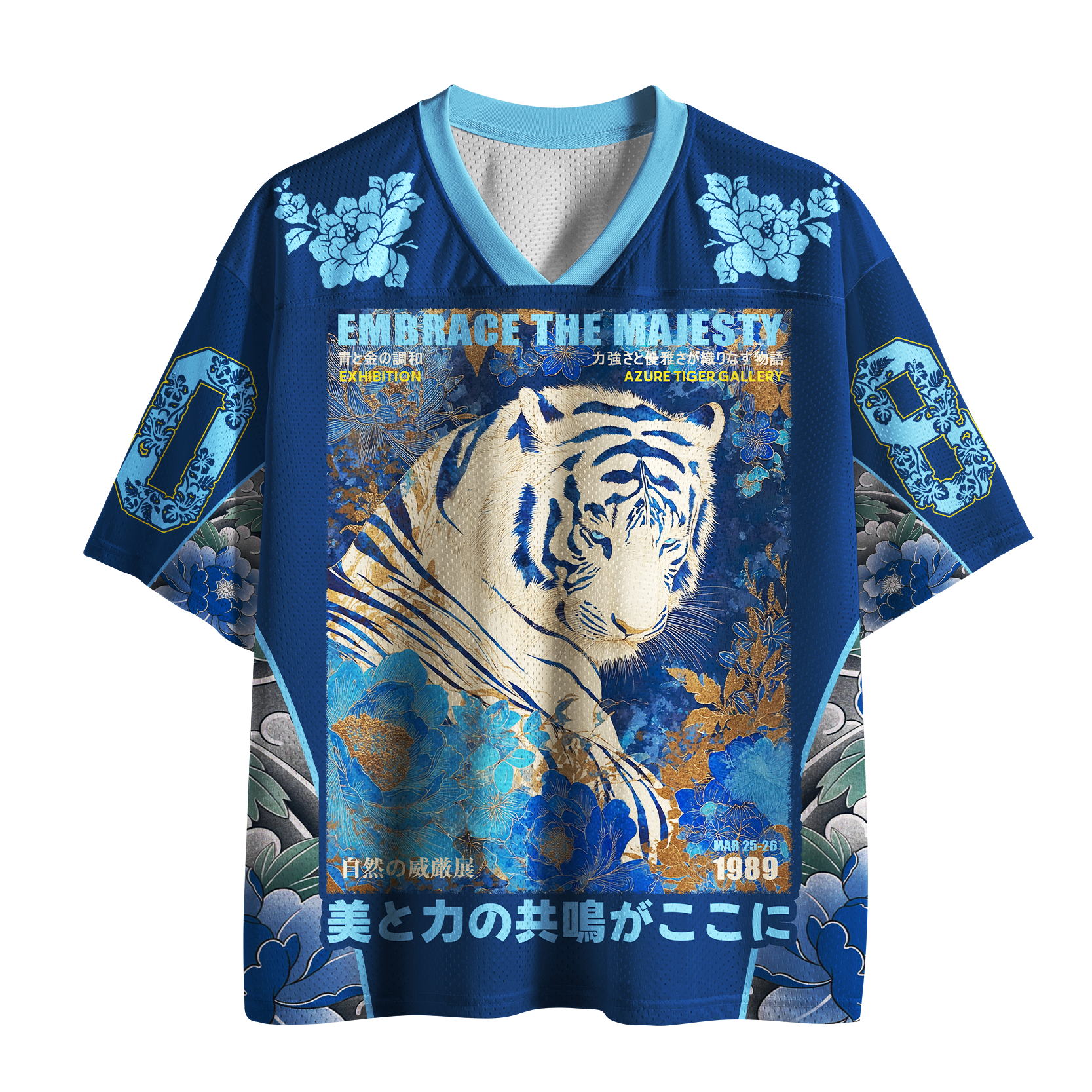 Tokyo-Tiger Tiger:Symphony of Strength&Beauty Mesh Jersey