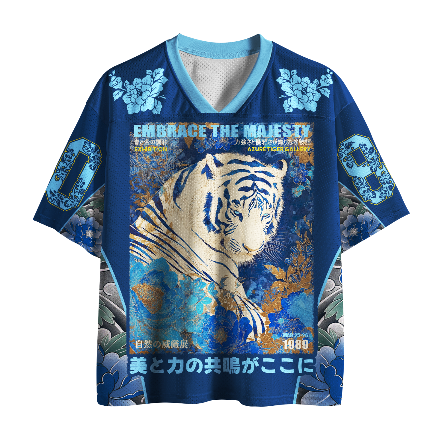 Tokyo-Tiger Tiger:Symphony of Strength&Beauty Mesh Jersey