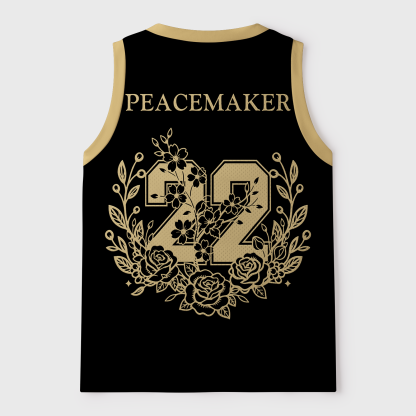 Tokyo-Tiger Katana&Bloom Mesh Tank Top