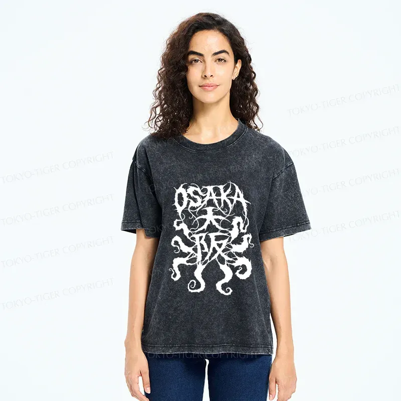 Tokyo-Tiger Vintage Osaka Washed T-Shirt