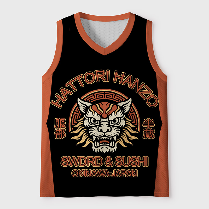 Tokyo-Tiger Hattori Hanzo Tiger Spirit Mesh Tank Top
