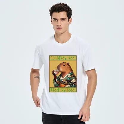 Tokyo-Tiger Capybara Coffee Break Classic T-Shirt