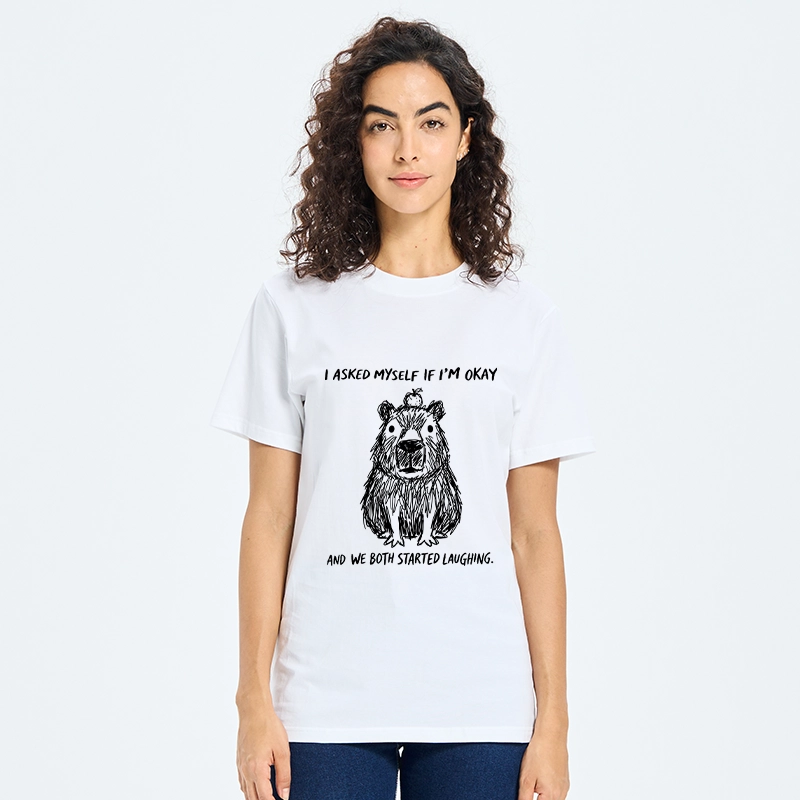 Tokyo-Tiger The Line Capybara：I Asked Myself If I'm Okay Classic T-Shirt