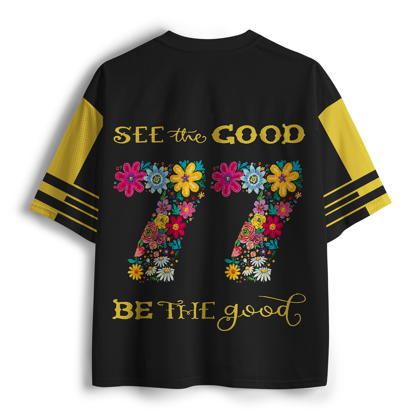 Tokyo-Tiger Flower：See The Good Be The Good Mesh Jersey