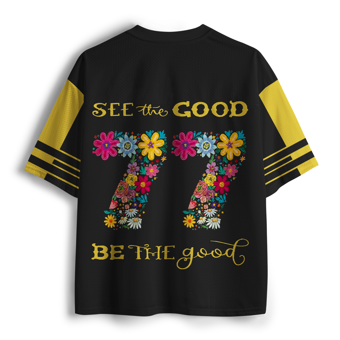 Tokyo-Tiger Flower：See The Good Be The Good Mesh Jersey