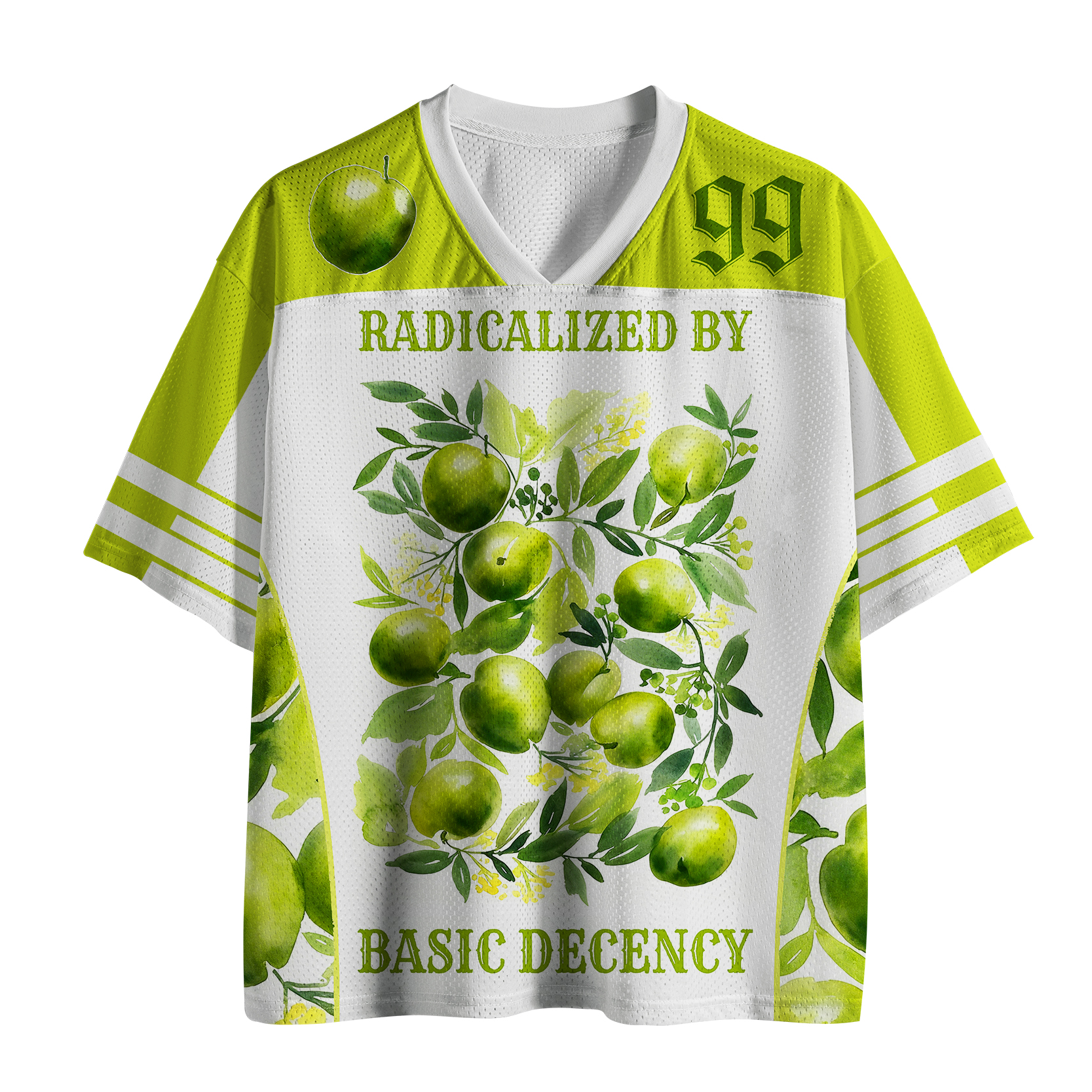 Tokyo-Tiger Fresh Bloom：Radicalized By Basic Decency Mesh Jersey