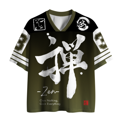 Tokyo-Tiger The "Own Nothing" Zen Mesh Jersey