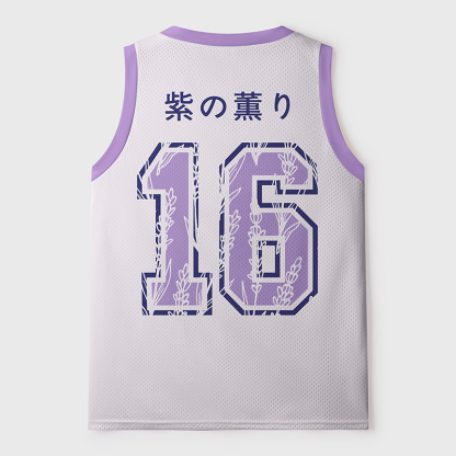 Tokyo-Tiger Lavender Scent Mesh Tank Top