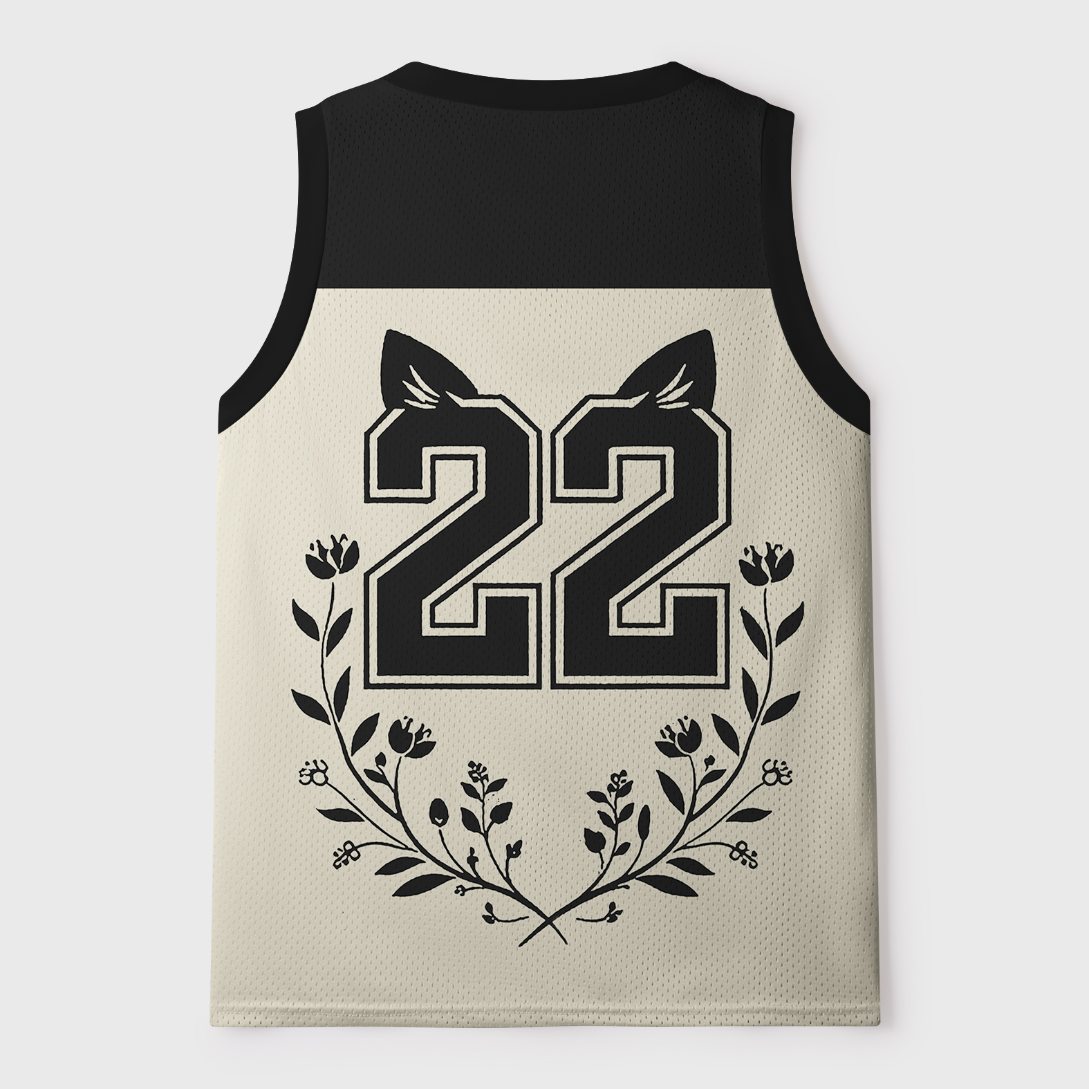 Tokyo-Tiger Tokyo Flower Market Mesh Tank Top