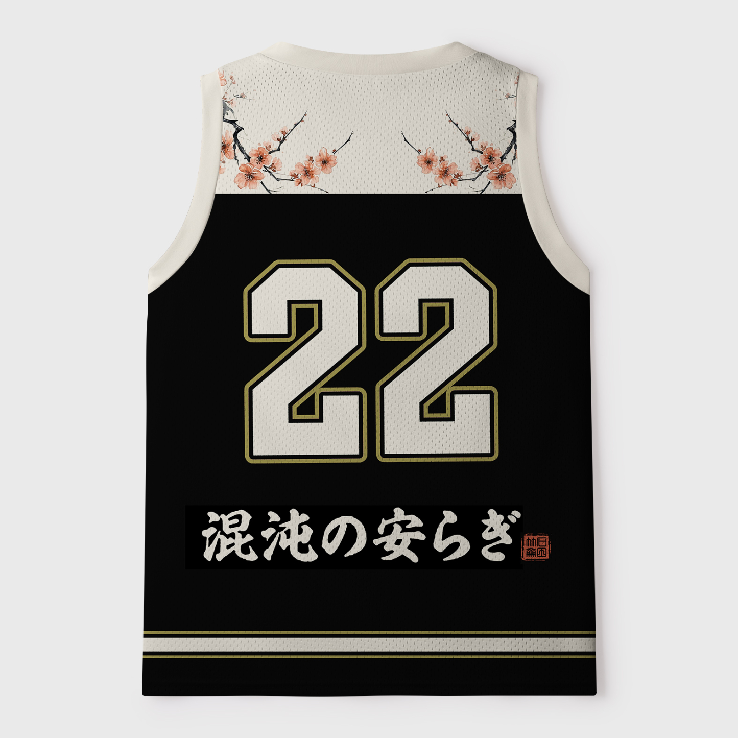 Tokyo-Tiger Funny Cat：Tea Time With A Black Cat Mesh Tank Top