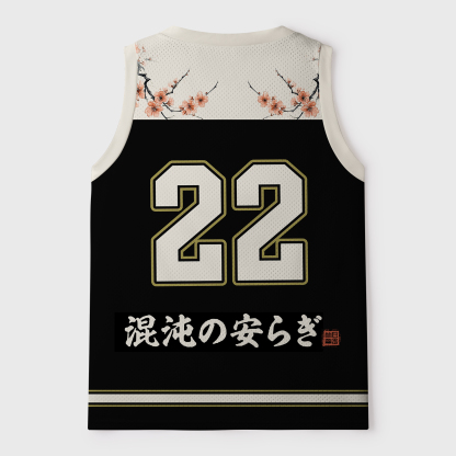 Tokyo-Tiger Funny Cat：Tea Time With A Black Cat Mesh Tank Top