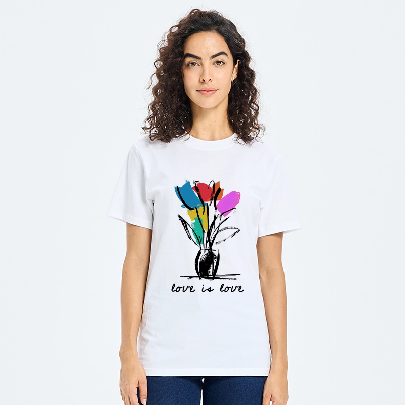Tokyo-Tiger Pride Tulip Love Is Love Classic T-Shirt
