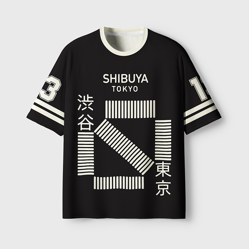 Tokyo-Tiger Trip To Tokyo Quick-drying T-shirt