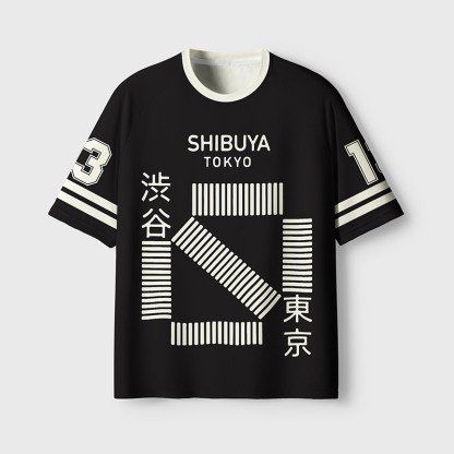 Tokyo-Tiger Trip To Tokyo Quick-drying T-shirt