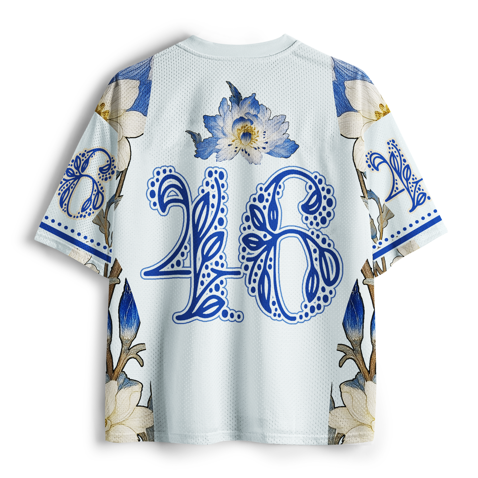 Tokyo-Tiger The Delphinium&Iris Mesh Jersey
