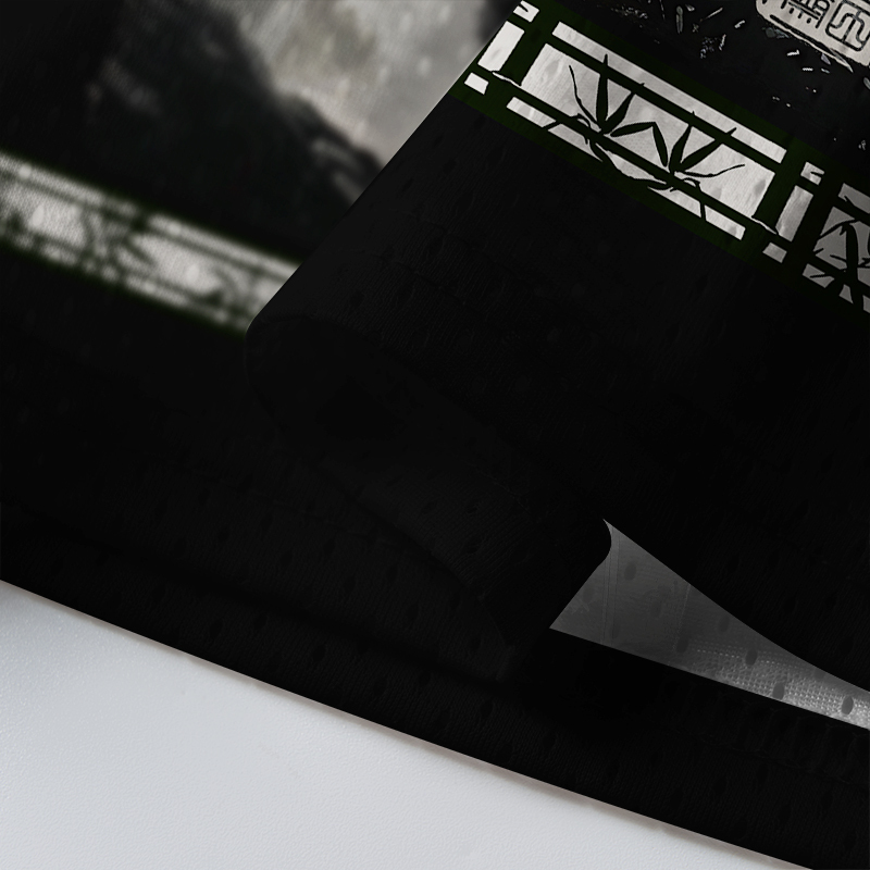 Tokyo-Tiger Ink Style Bigfoot Samurai Mesh Jersey