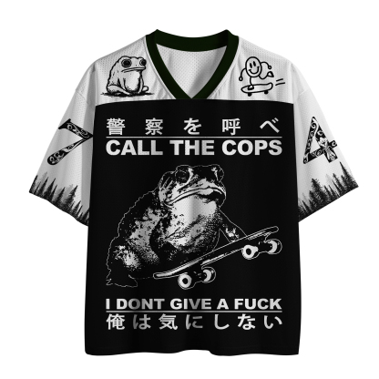 Tokyo-Tiger I Don't Care Mesh Jersey
