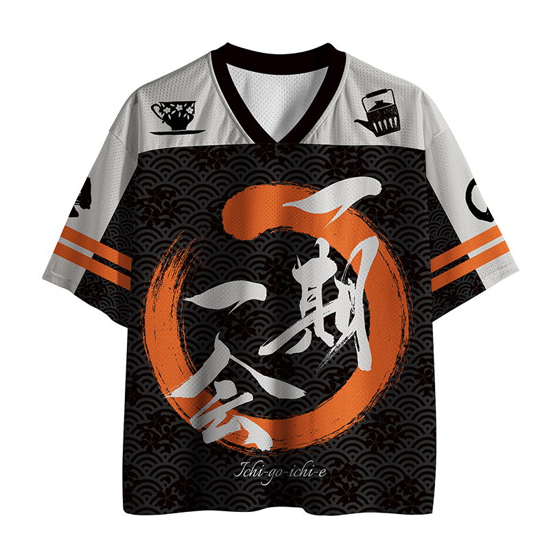Tokyo-Tiger One Lifetime One Meeting Mesh Jersey